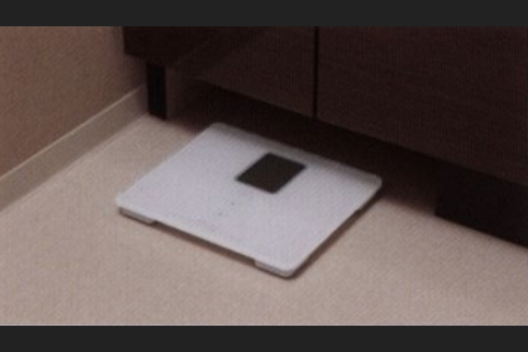 アクアヴィスタのヘルスメーター収納