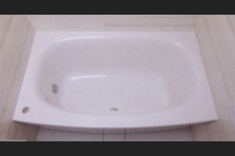 アクアヴィスタの弓型浴槽