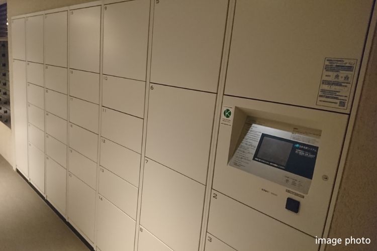 アクアヴィスタの宅配ロッカーイメージ画像