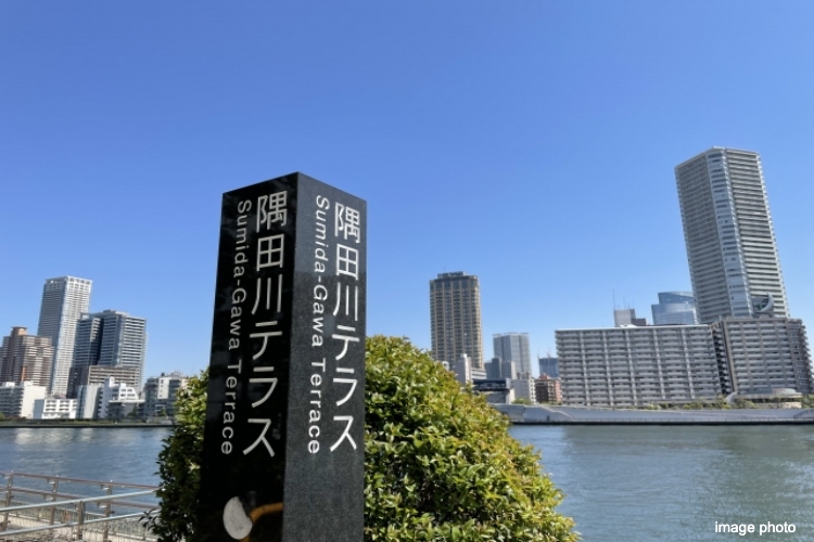アクアヴィスタの千住隅田川テラスイメージ画像