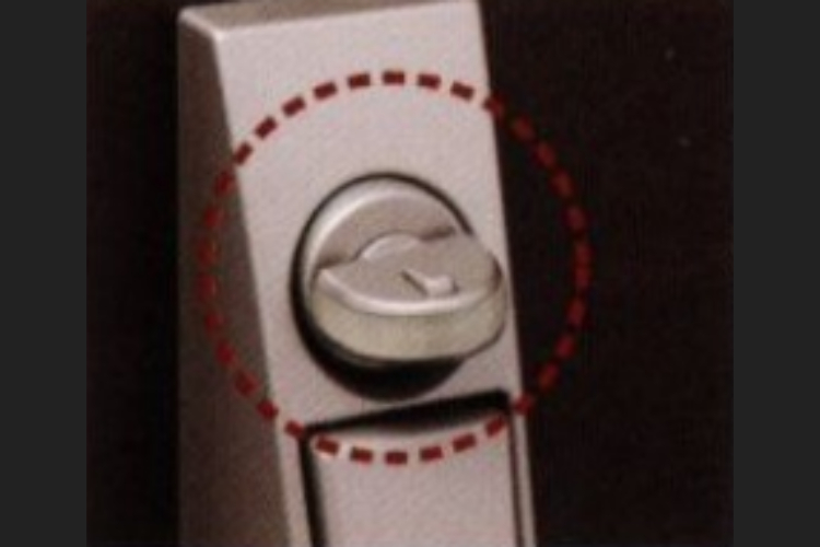 アクアヴィスタの防犯サムターン